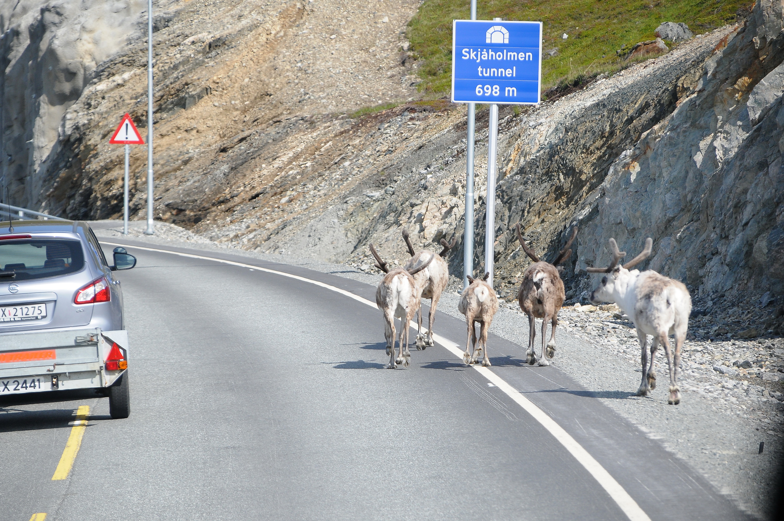 Frühstück am Nordkap
